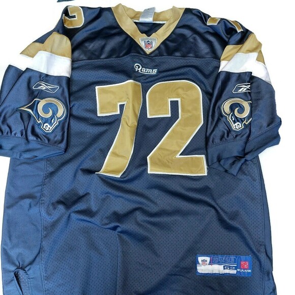 Reebok Other - Reebok Equipment Mens 52 St. Louis Los Angeles Rams Chris Long #72 Jersey Blue